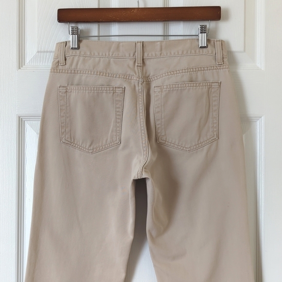 Gap 2002 Y2K Vintage Twill Cotton Mid Rise Straight Leg Chino Pants Beige 8 - Picture 5 of 14